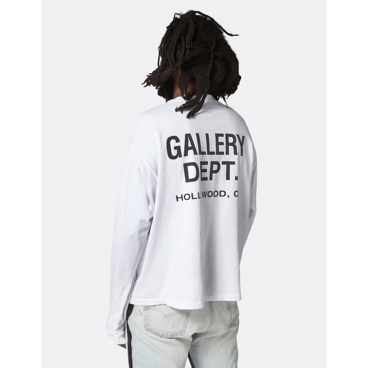 Gallery Dept. Souvenir Long Sleeve T-Shirt White Gallery Department