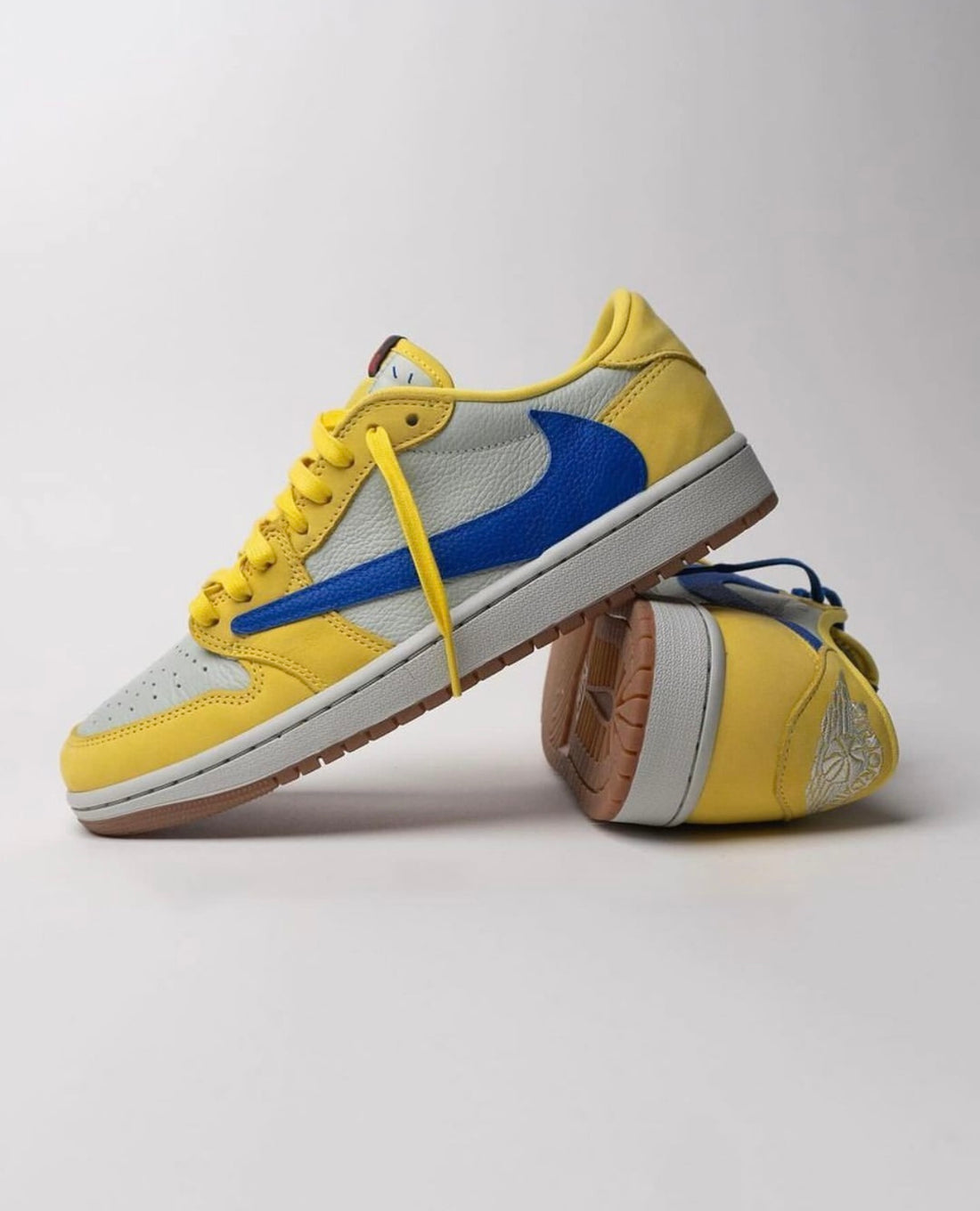 Discover the Latest Travis Scott AJ1 Low: “Canary Yellow”