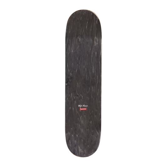 Supreme Camo Logo Skateboard Deck Woodland Camo