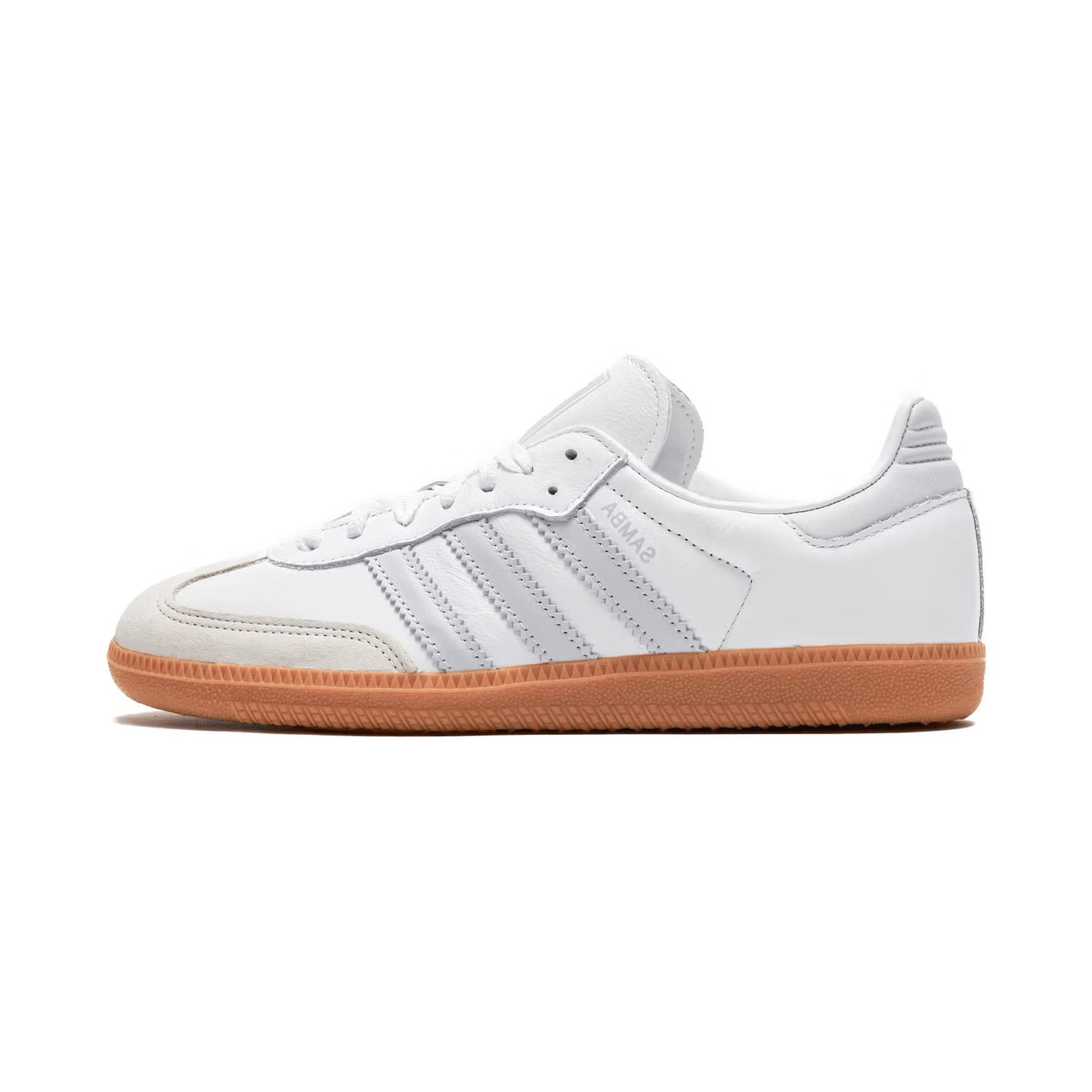 Adidas Samba OG White Halo Blue Gum (Women's) – DOUGH STORE