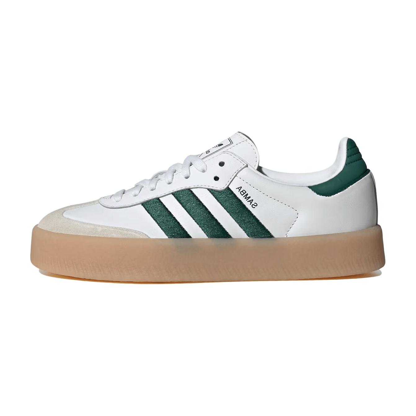 Adidas Sambae White Collegiate Green Gum – DOUGH STORE