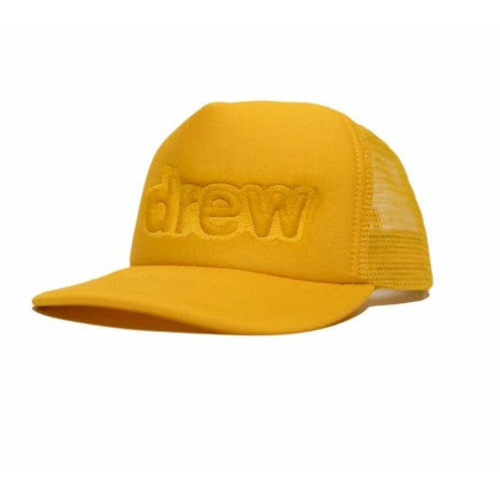 Drew House Secret Trucker Hat Yellow YELLOW Drew House