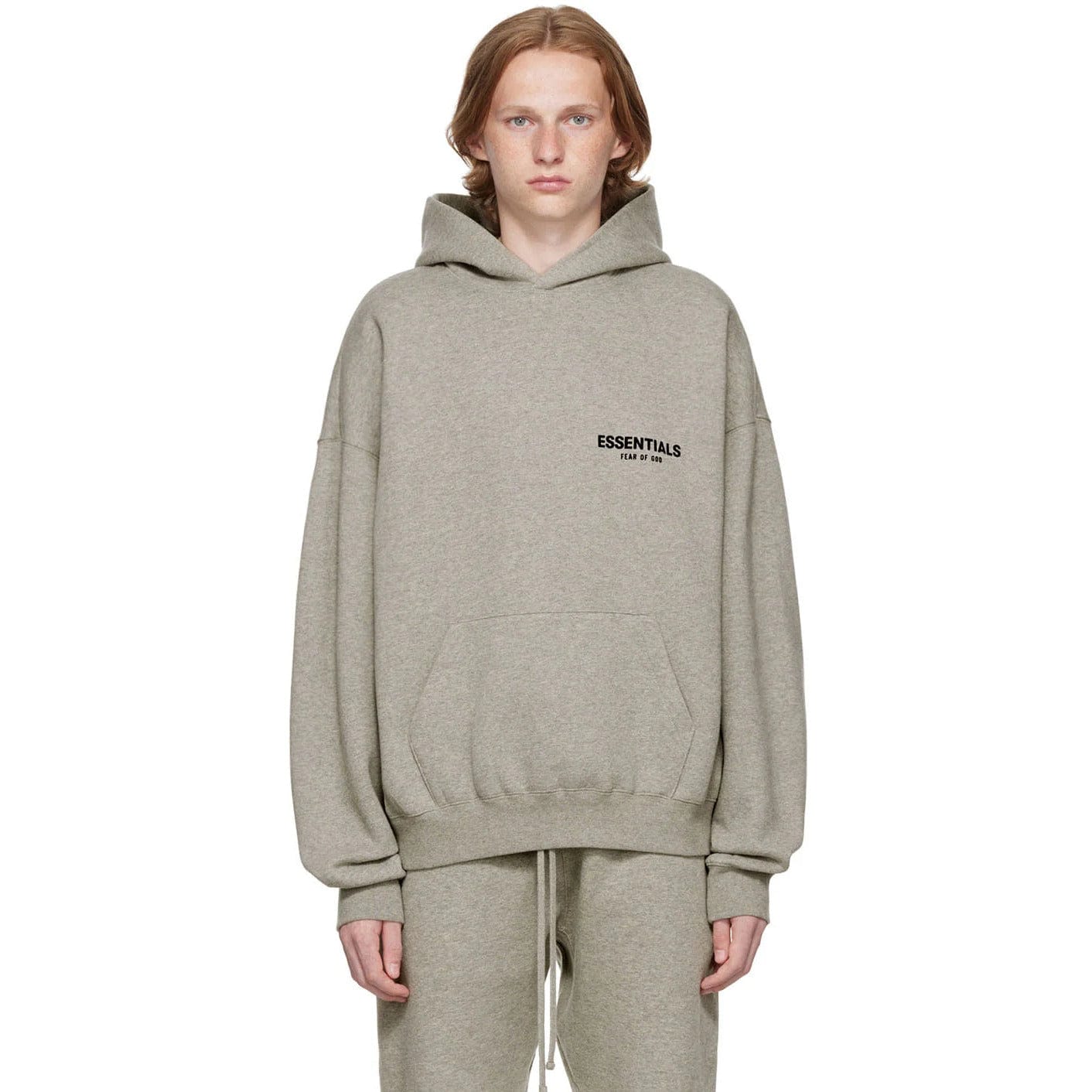 Fear of God Essentials Hoodie - Core Collection Dark Oatmeal