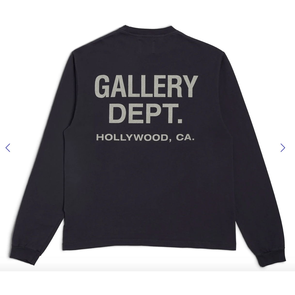 Gallery Dept. Souvenir Long Sleeve T-Shirt Black Gallery Department