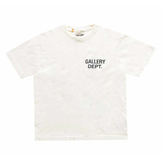 Gallery Dept. Souvenir T-Shirt Cream/Orange Gallery Department