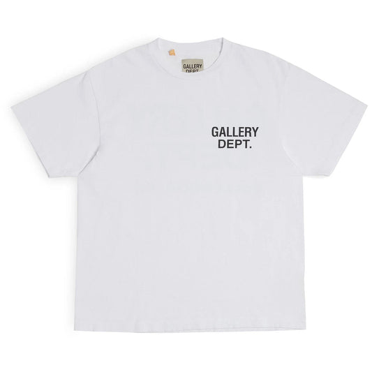 Gallery Dept. Souvenir T-Shirt White Black Gallery Department