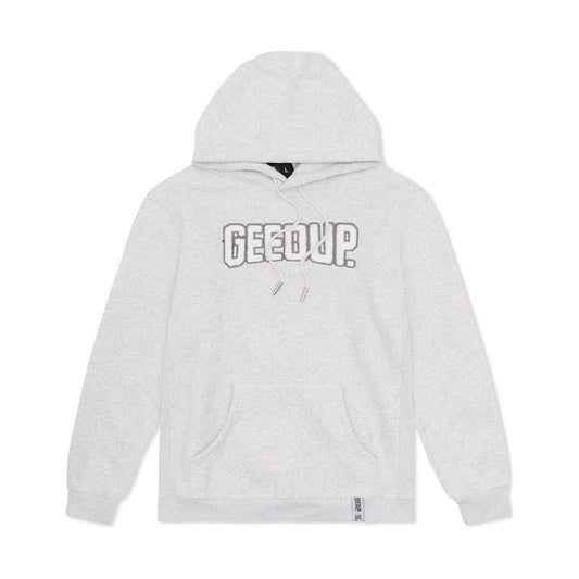 GEEDUP Play fo Keeps Hoodie White Marle/White GEEDUP