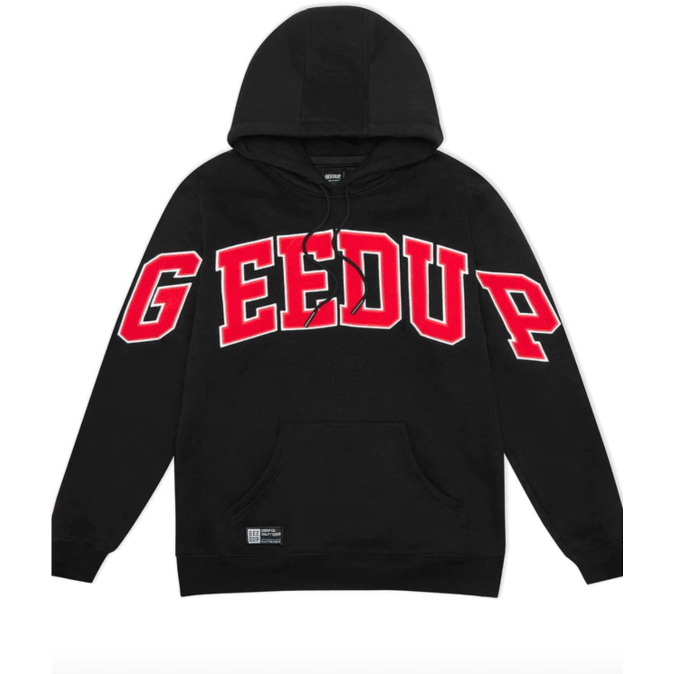 GEEDUP Team Logo Hoodie Black/Red – DOUGH STORE