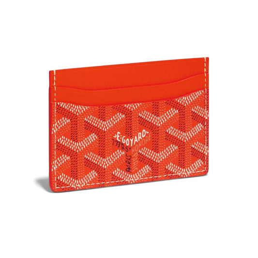 Goyard Saint-Sulpice Card Wallet Orange Goyard