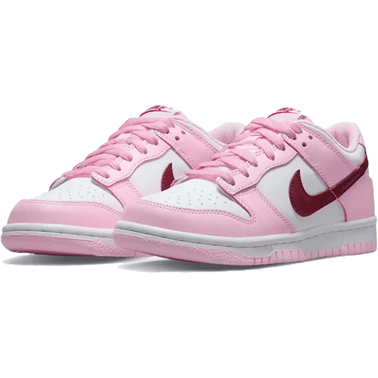 Nike Dunk Low Pink Foam Red White (Womens) GS Nike