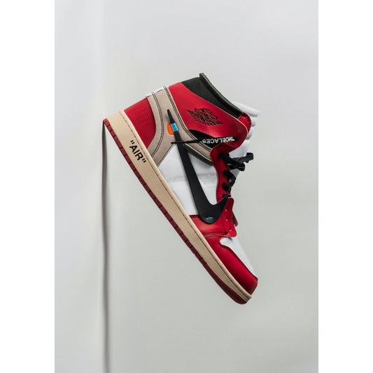 Sneaker Grails Poster - Off-White Jordan 1 High Chicago Dough Store