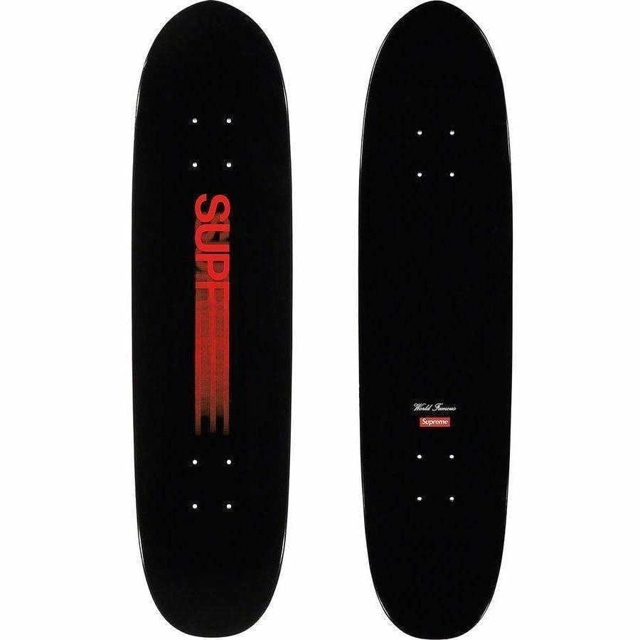 Supreme Motion Logo Cruiser Skateboard Deck Black Supreme