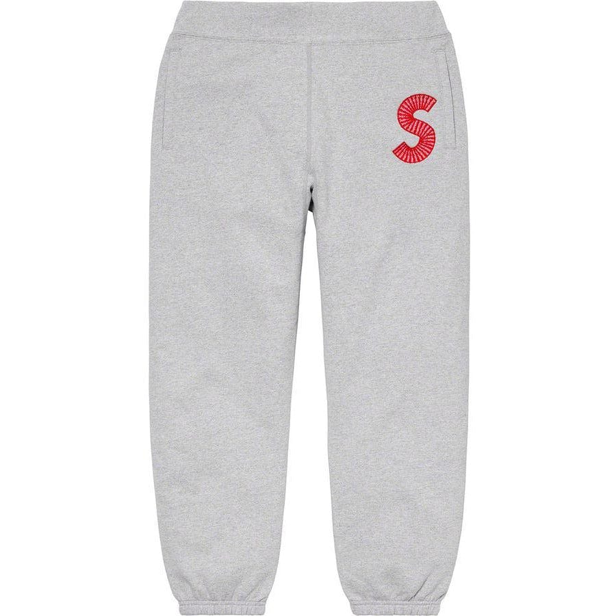 Supreme S Logo Sweatpant - Grey Supreme