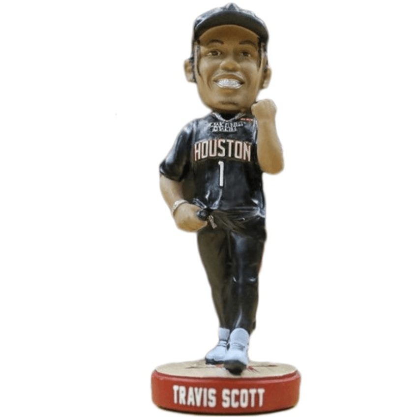 Travis Scott x Houston Rockets Bobblehead Travis Scott